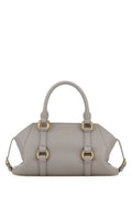 Alexander McQueen Farringdon Small Shoulder Bag — Gray