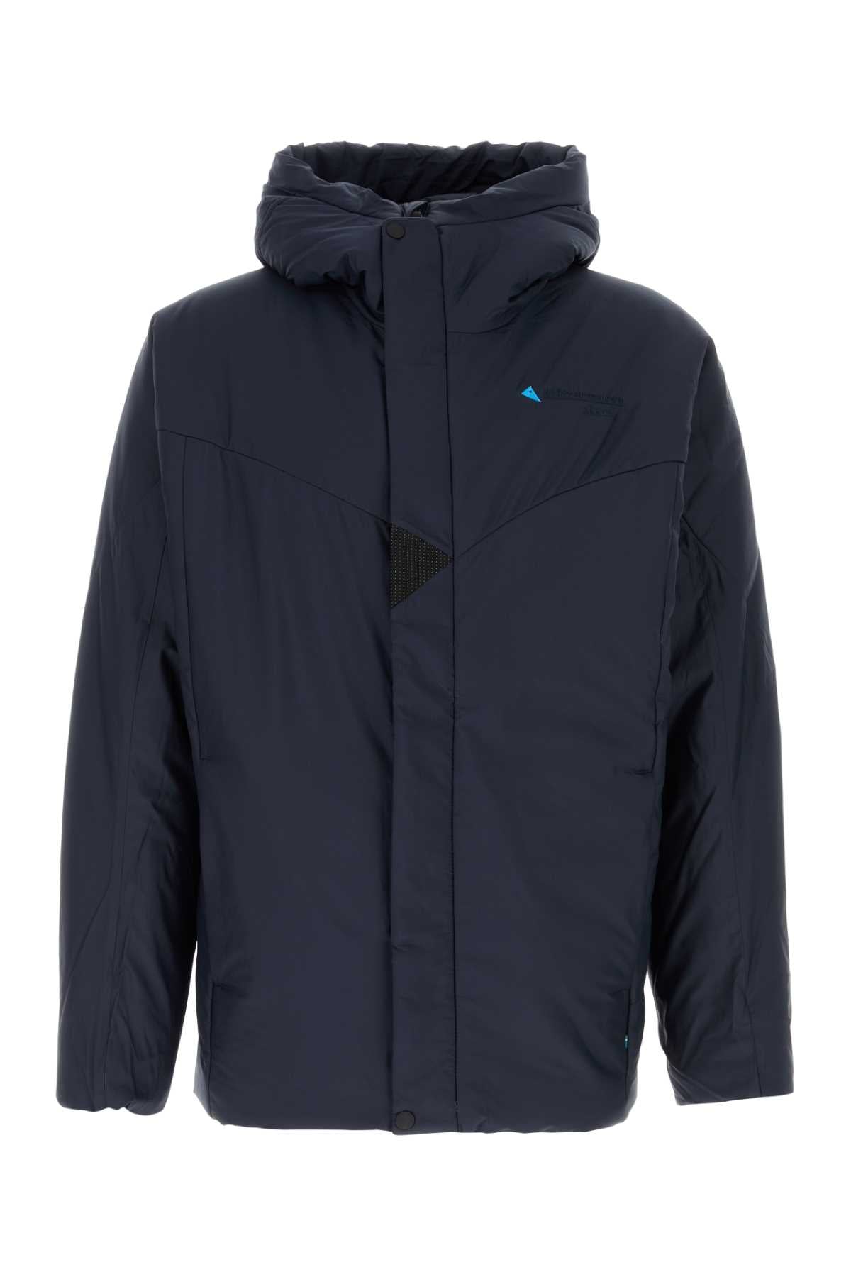 Klattermusen Lodyn Hood Down Jacket — Navy