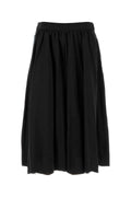 Balenciaga Pleated Skirt — Black