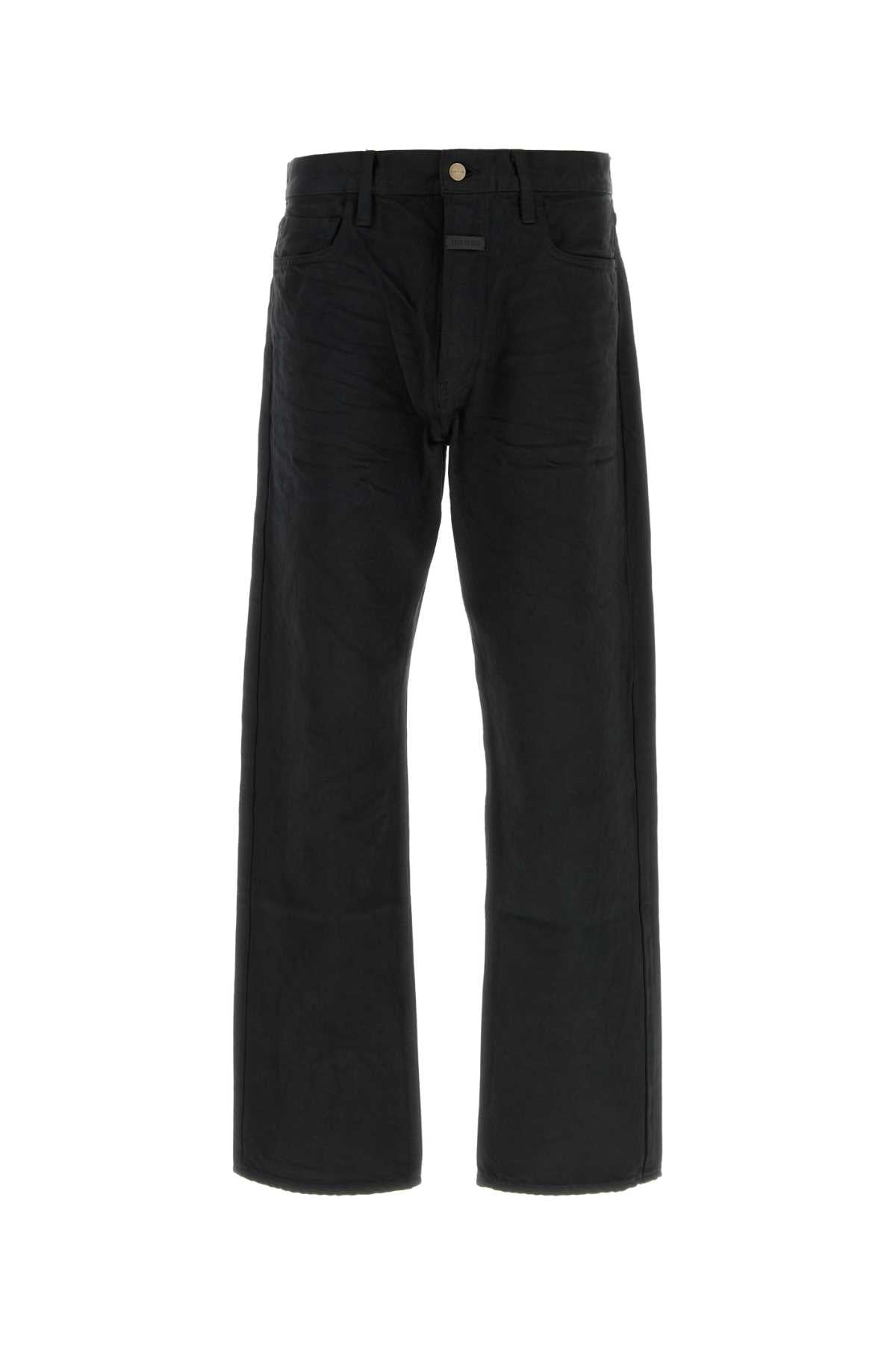 Fear Of God Pocket Jeans — Black