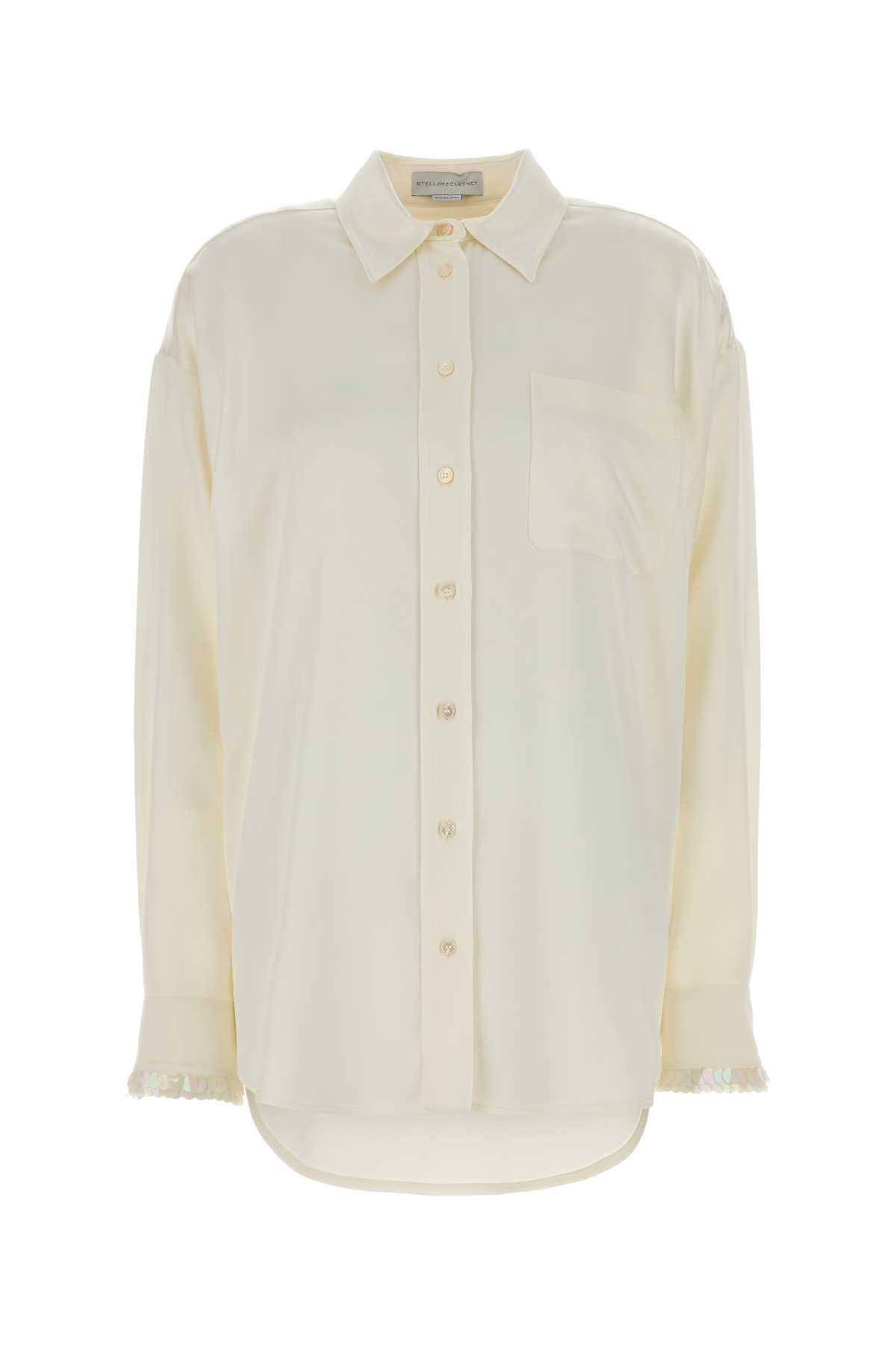 Stella McCartney Cuff Shirt — Cream