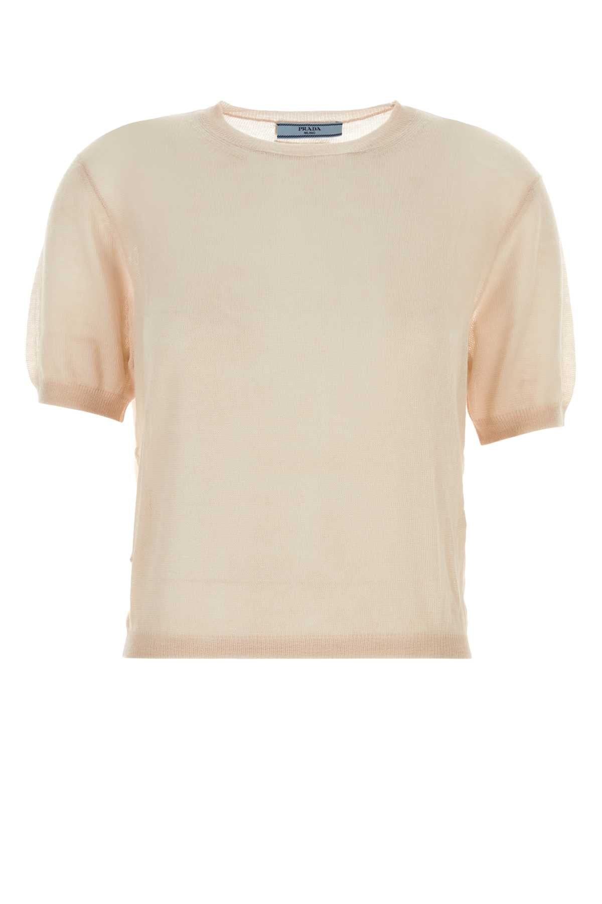 Prada Cashmere Sweater — Beige