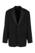 Balenciaga Tuxedo Blazer — Black