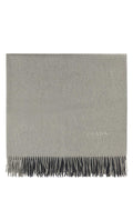 Prada Cashmere Blend Blanket — Gray