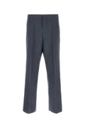 Prada Mohair Trousers — Gray
