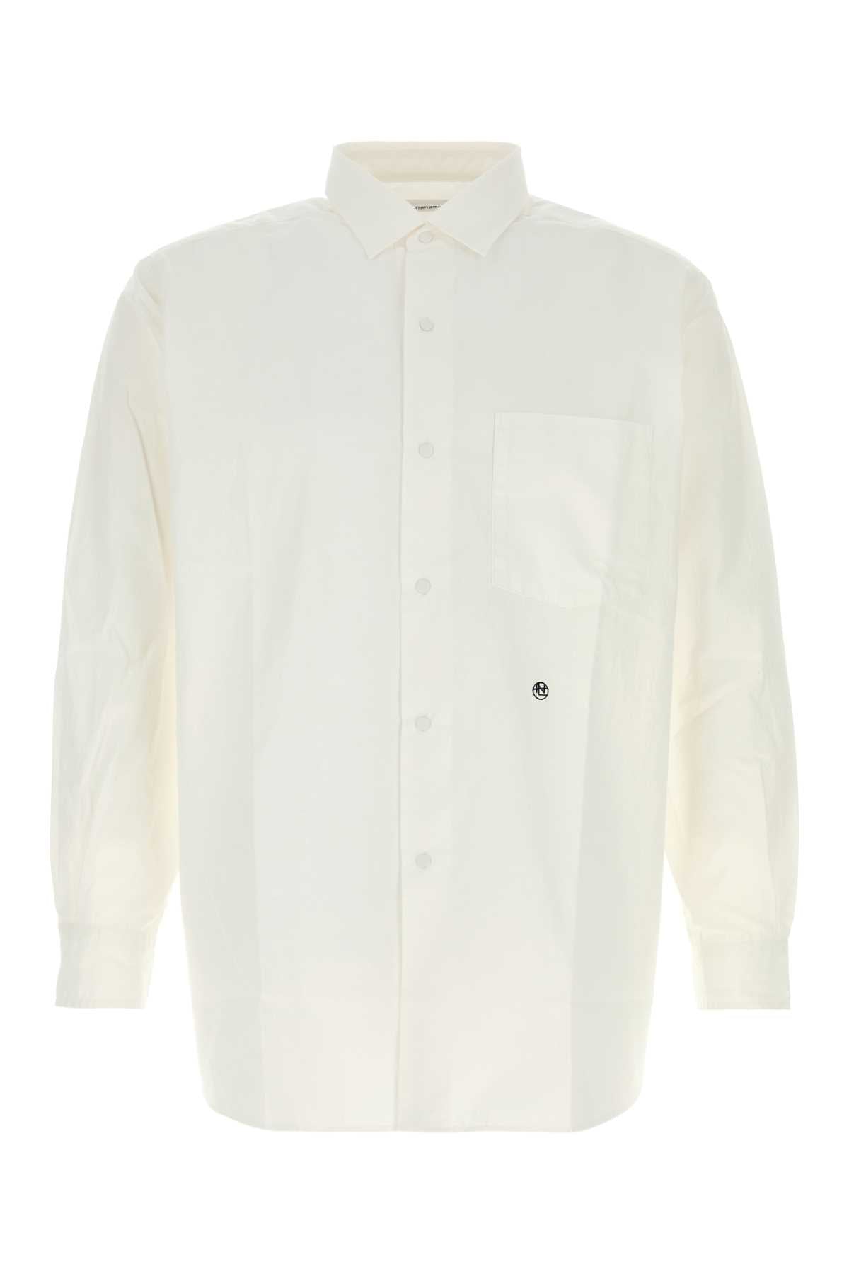 Nanamica Collar Shirt — White