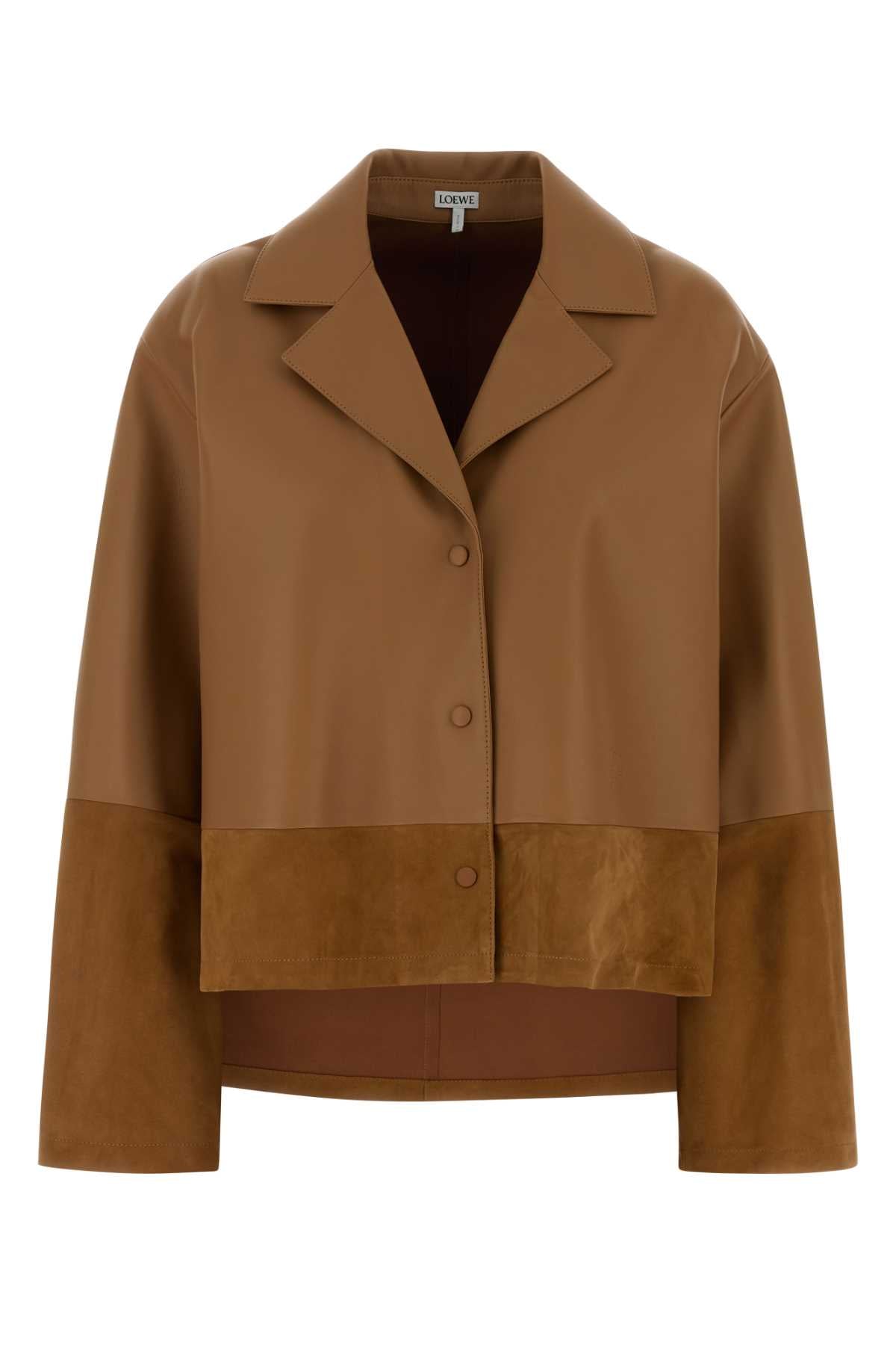 Camisa Blusa Loewe — Camel