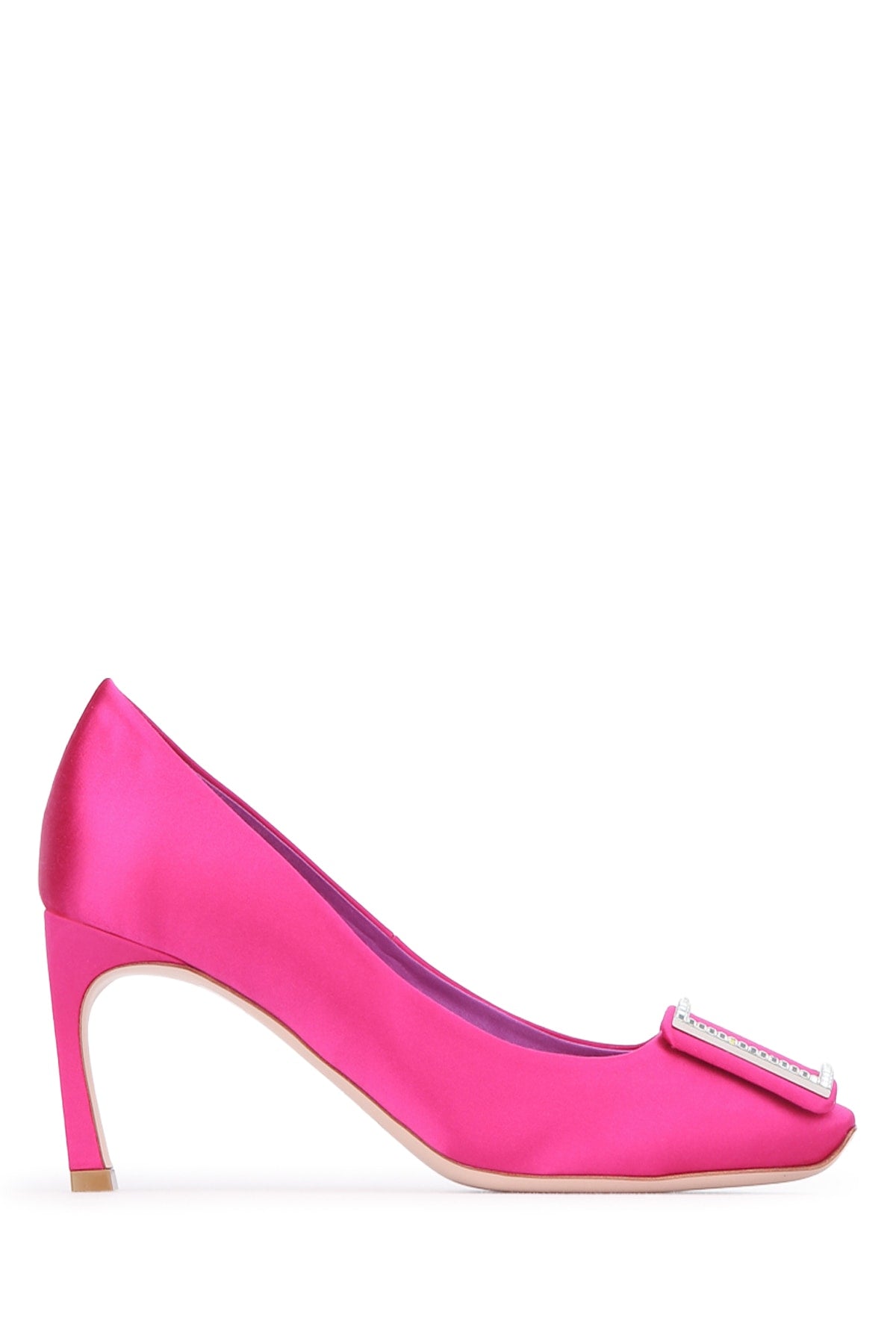 Roger Vivier Trompette Strass Pump — Pink