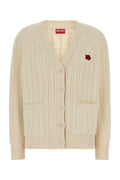 Kenzo Boke Flower Cardigan — Beige