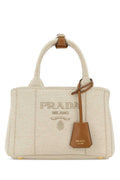 Prada Mano Handbag — Beige