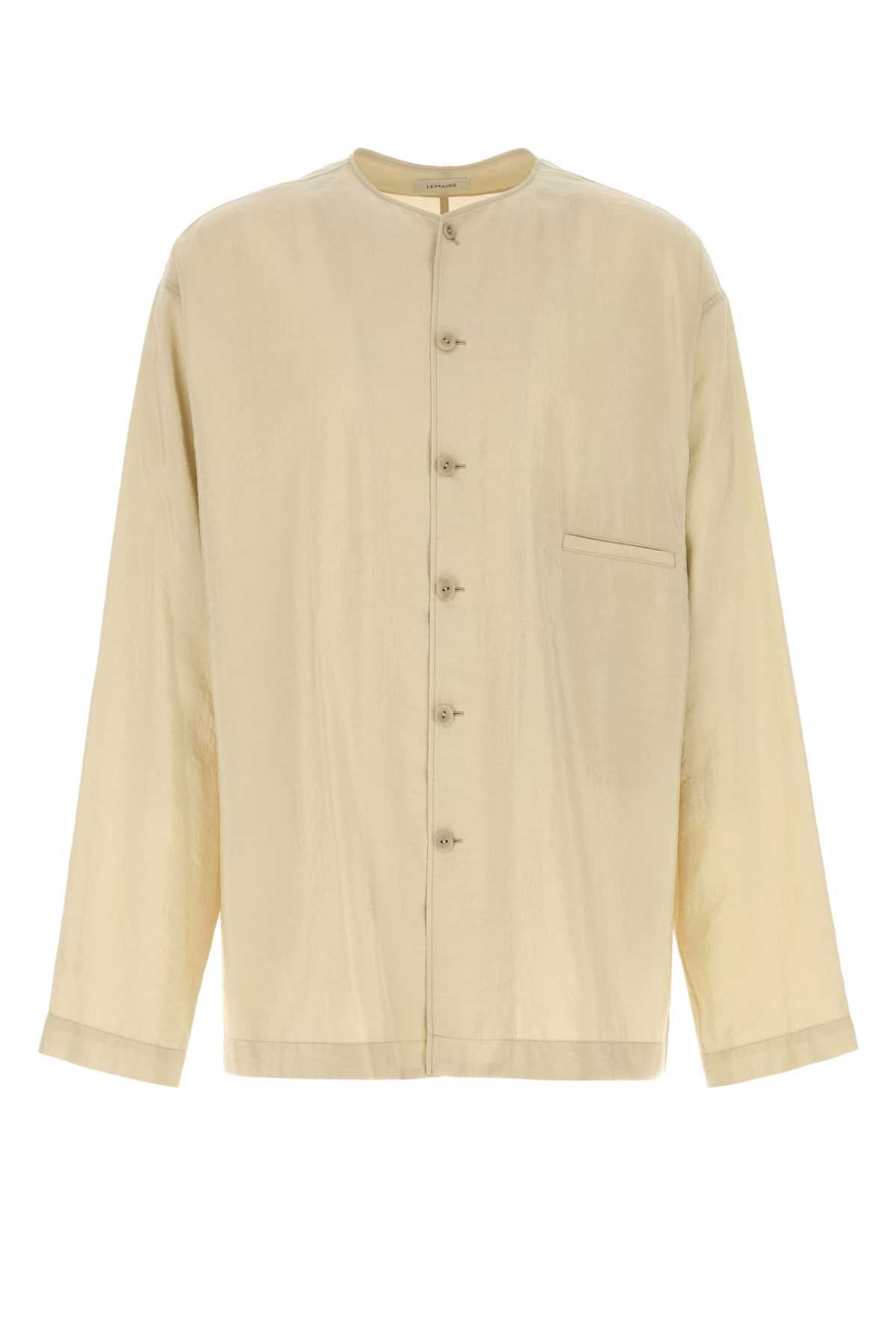 Lemaire Shirt Shirt — Beige
