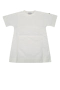 Moncler Jr Cotton Dress — White