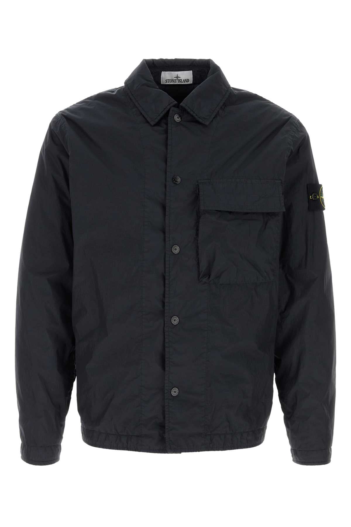 Stone Island Nylon Jacket — Navy