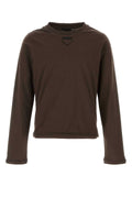 Prada Cotton Jersey T-Shirt — Brown