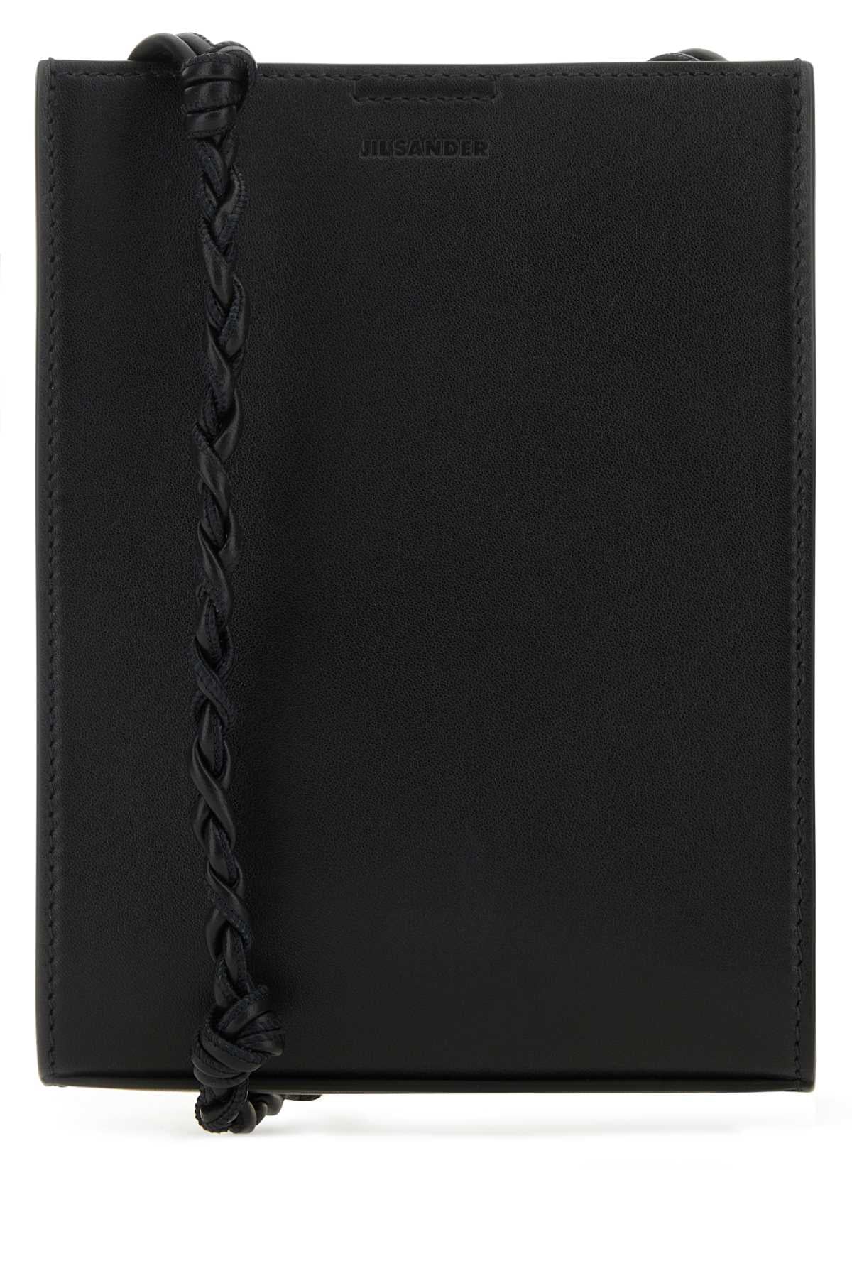 Jil Sander Tangle Crossbody Bag — Black