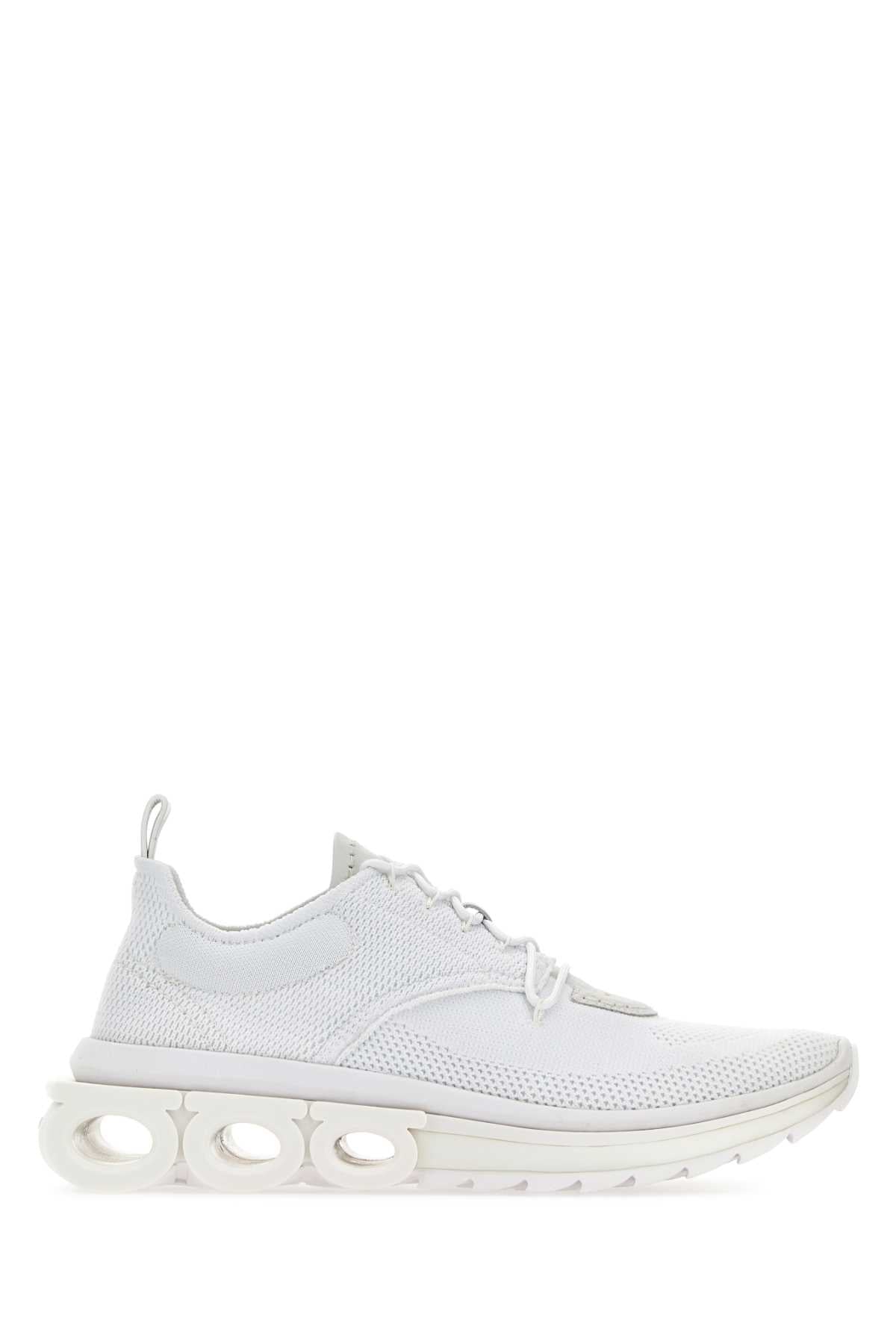 Ferragamo Nima Sneakers — White