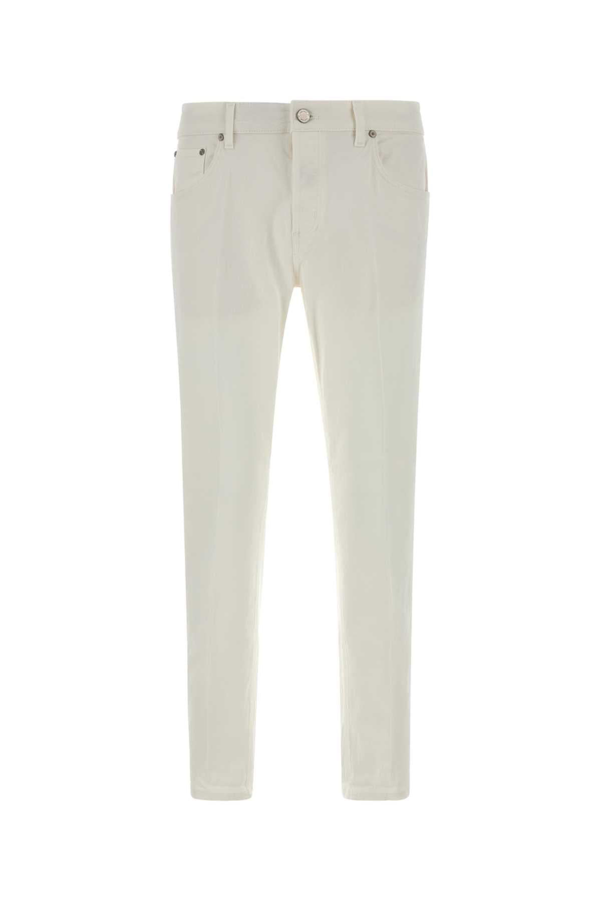 Pt Torino Cinque Tasche Jeans — White