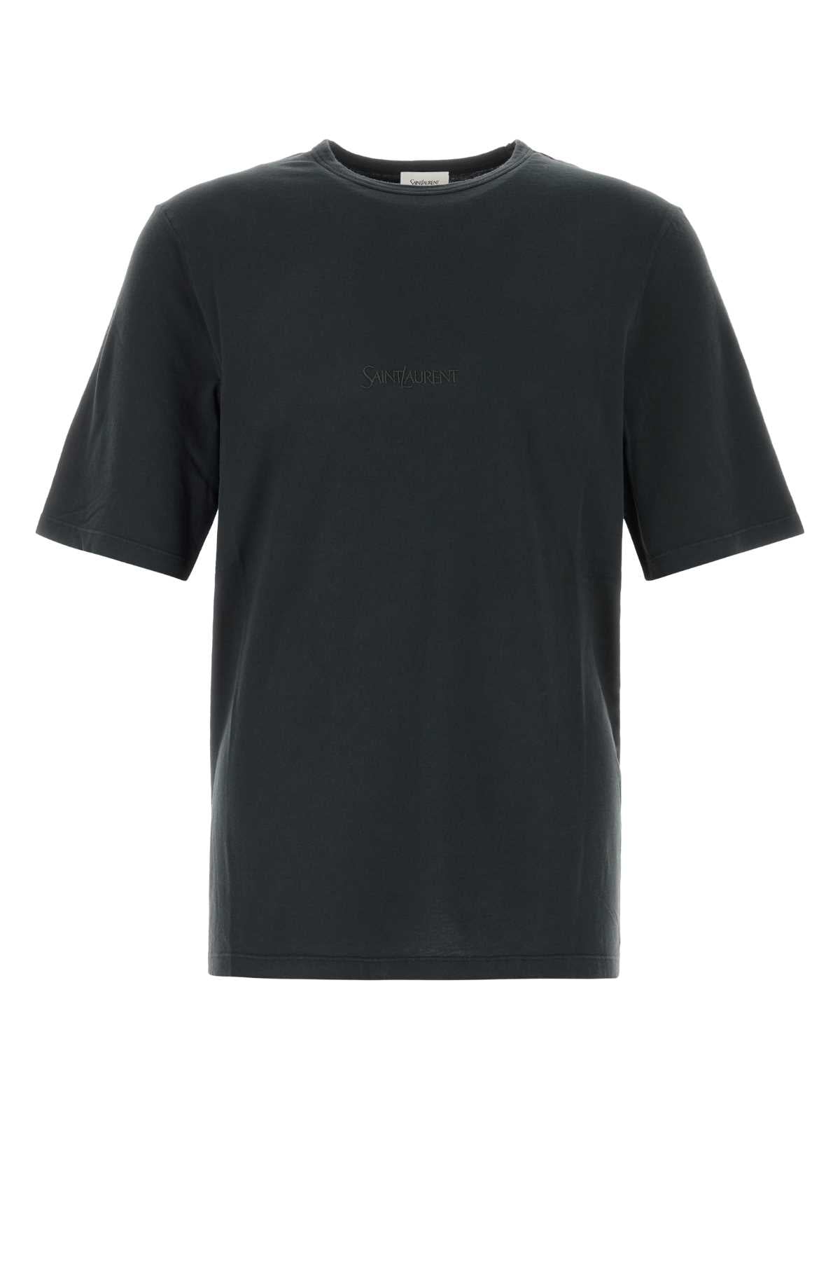 Saint Laurent Shirt T-Shirt — Charcoal