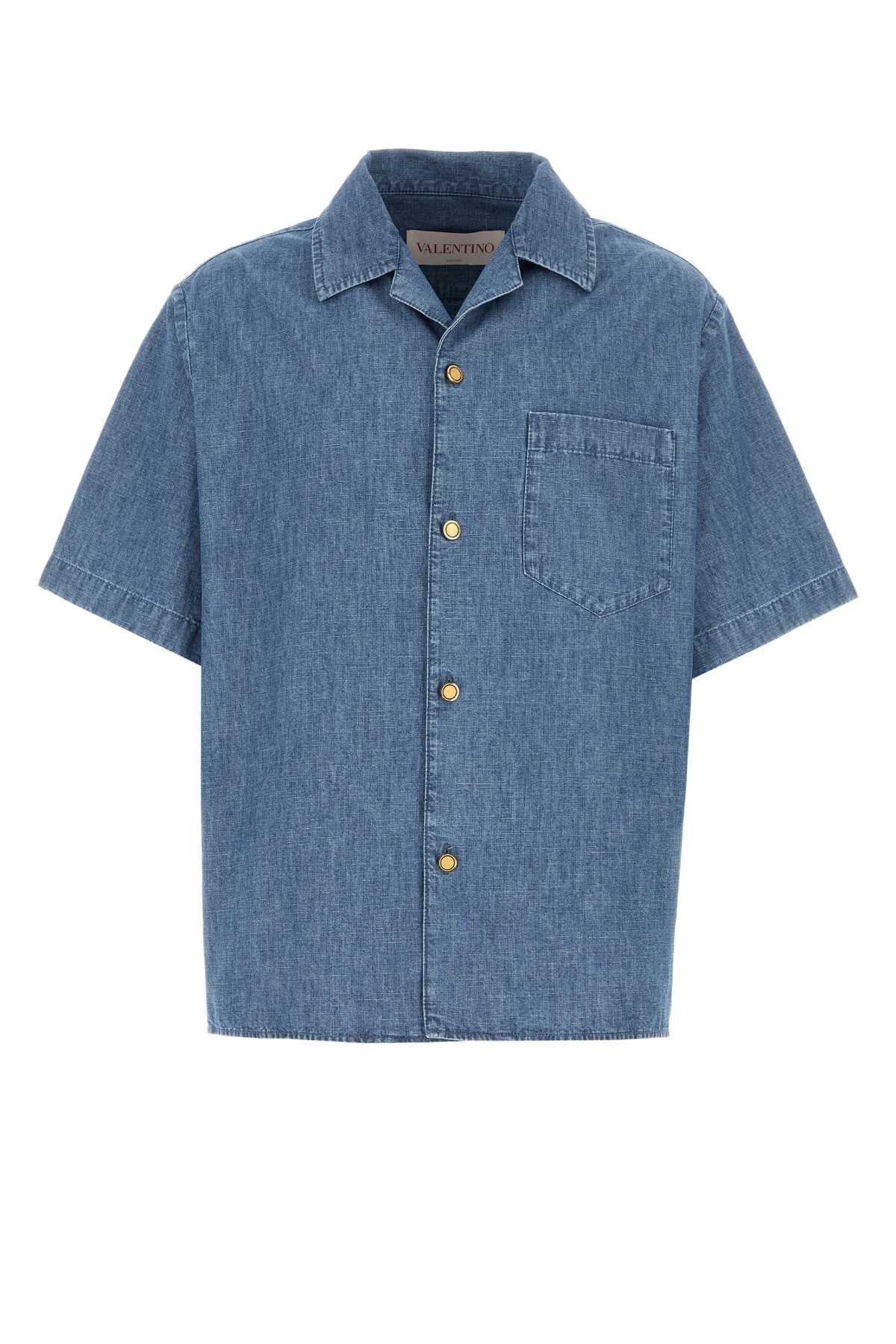 Valentino Garavani Denim Shirt — Blue