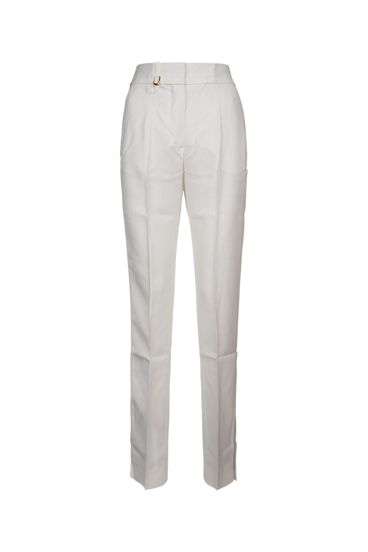 Jacquemus Pantalon Trousers — White
