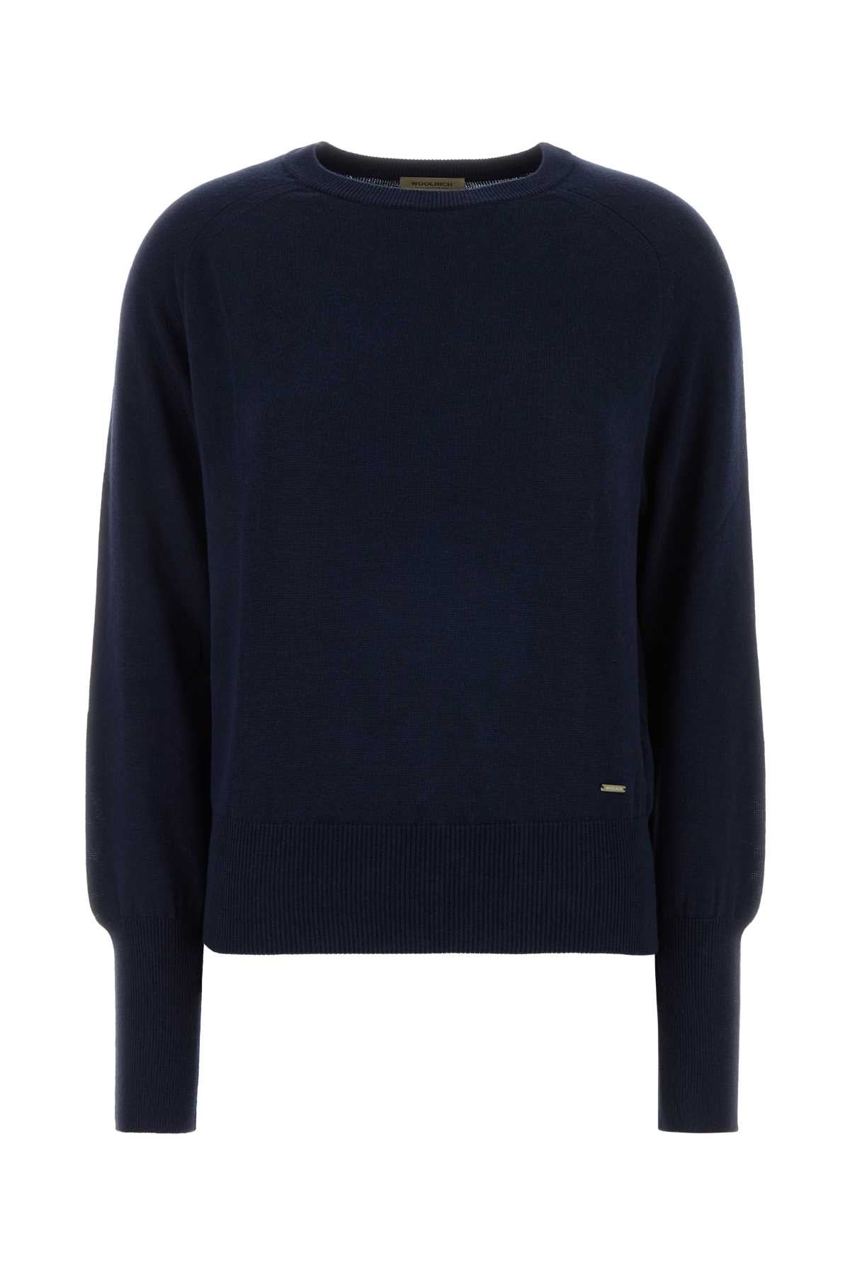 Woolrich Manica Sweater — Navy
