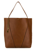 Chloé Spin Tote Bag — Brown