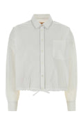 Marni Poplin Oversize Shirt — White