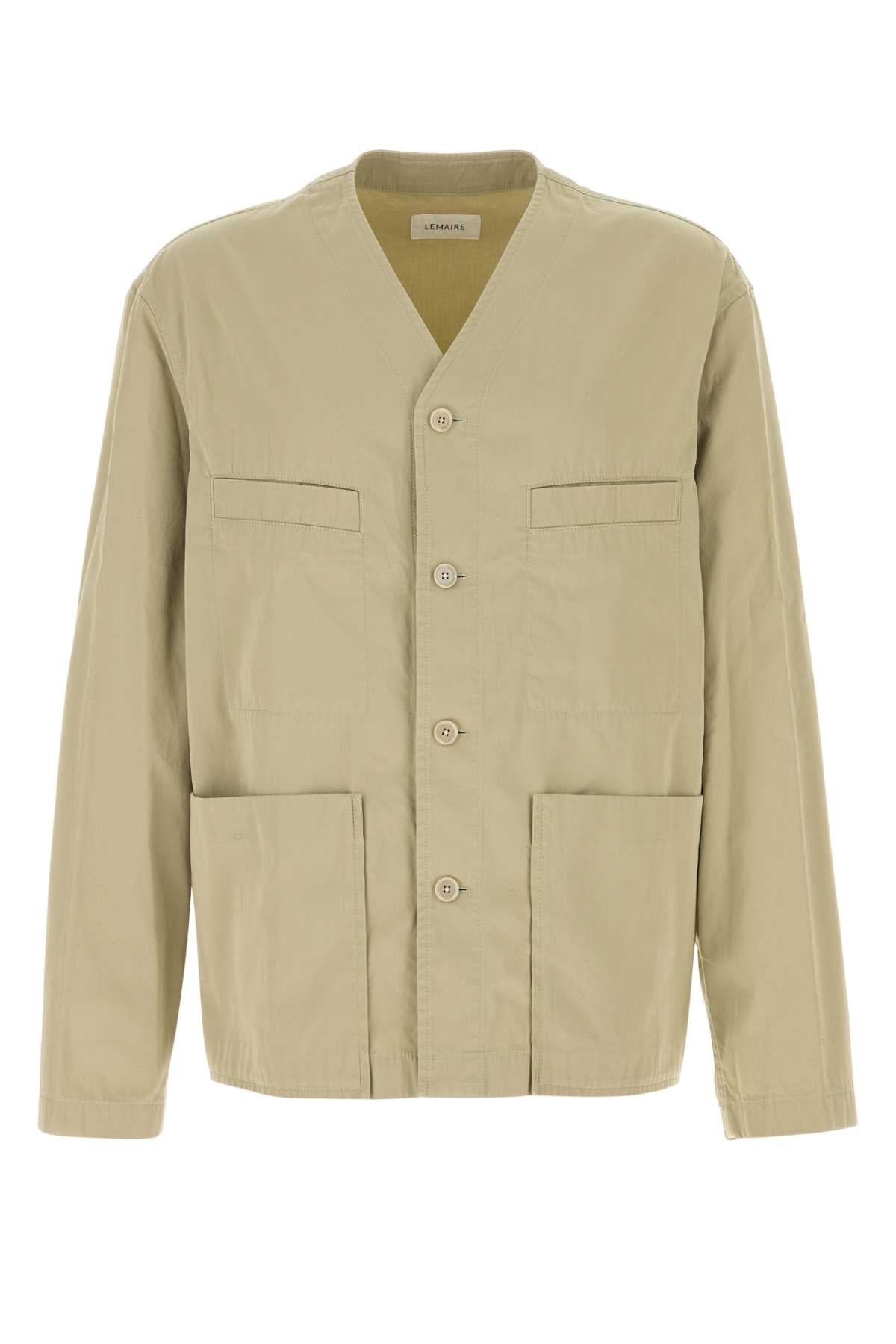 Lemaire Overshirt Jacket — Green