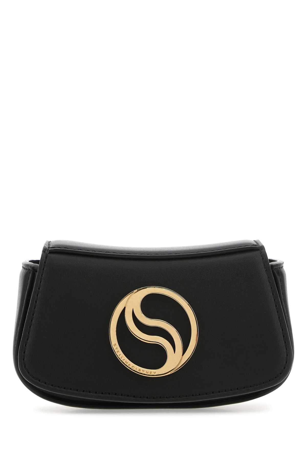 Bolso de hombro Stella McCartney Biscuit - Negro