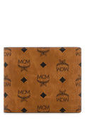 MCM Visetos Wallet — Cognac