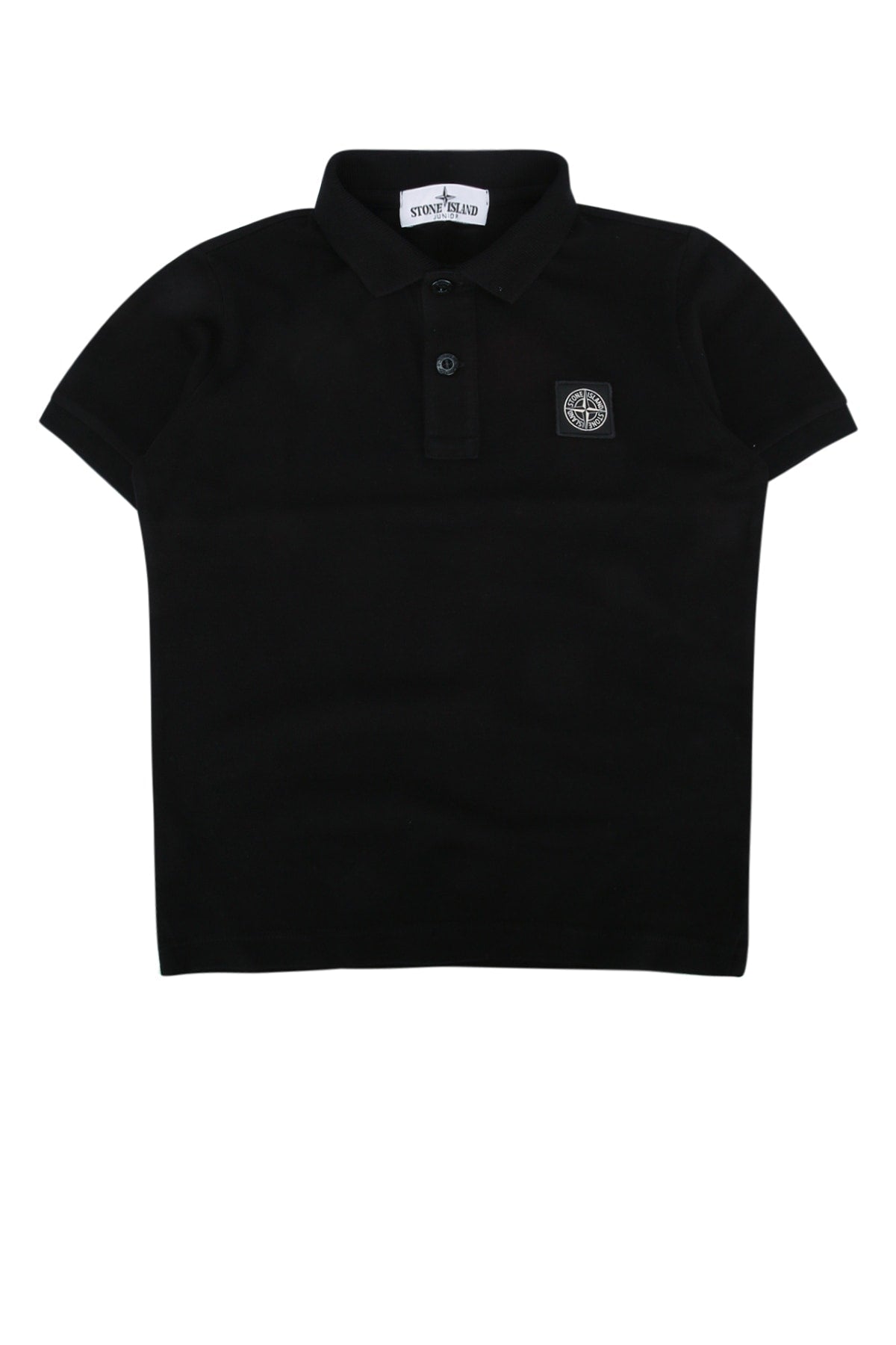 Stone Island Kids Polo Polo — Black