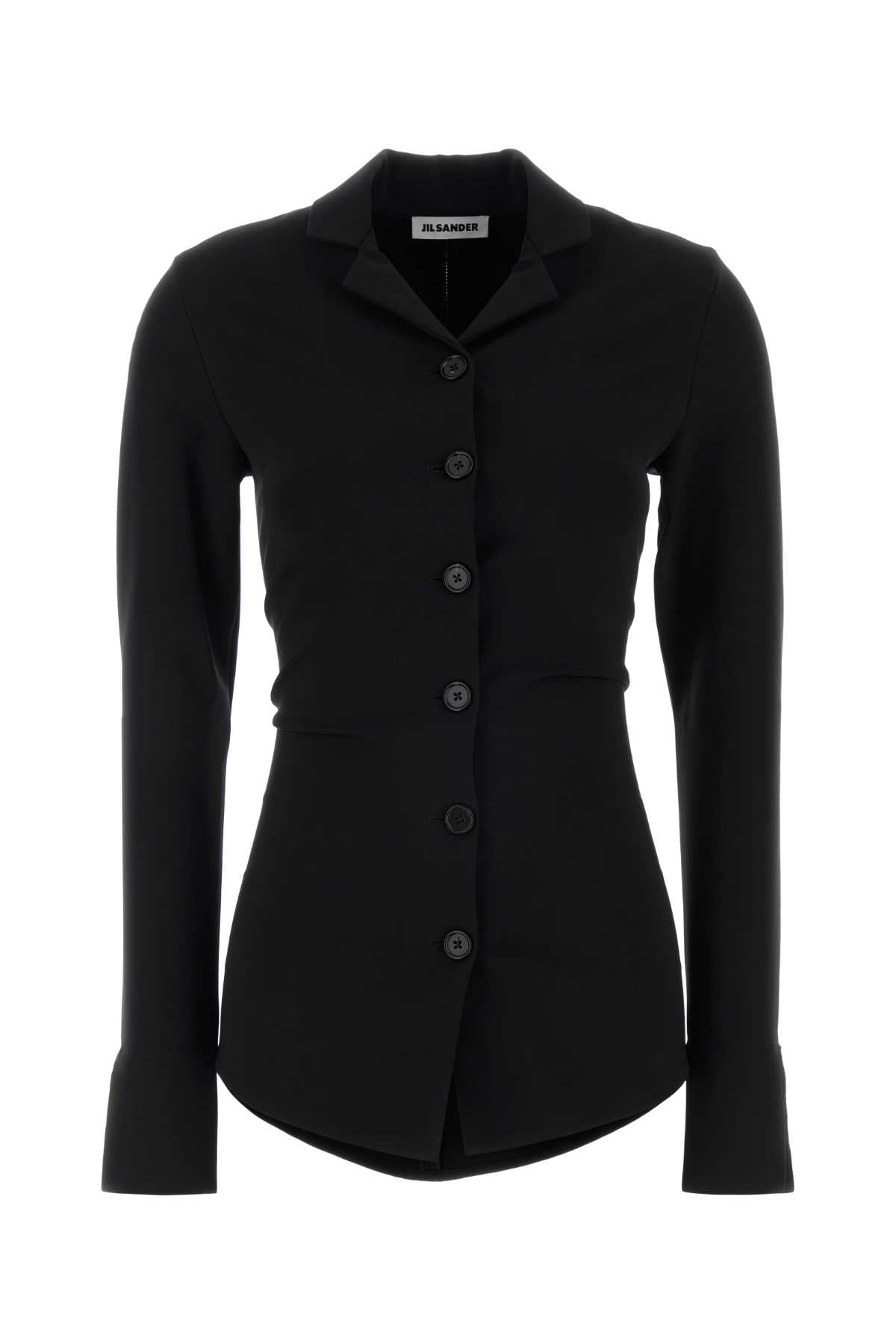 Jil Sander Camisa de punto — Negro