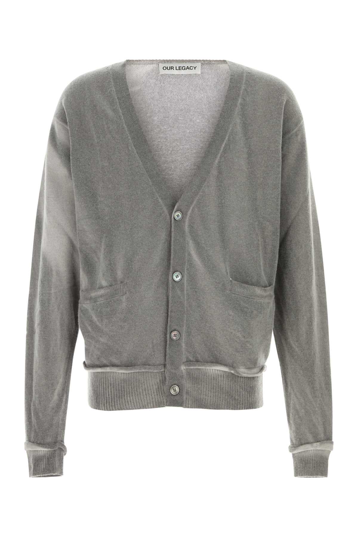 Our Legacy Parallel Cardigan — Gray
