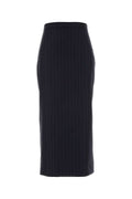 Givenchy Midi Skirt — Navy