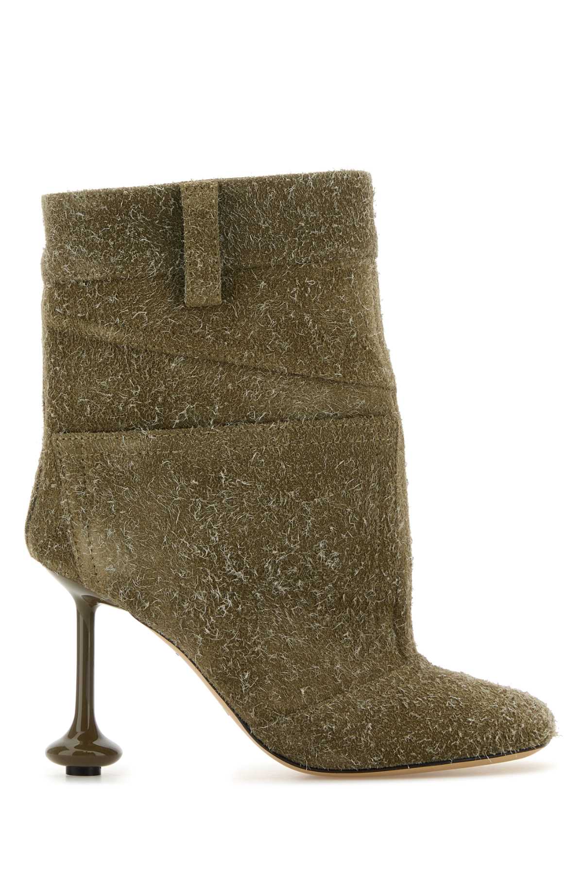 Loewe Toy Panta Ankle Boot — Khaki