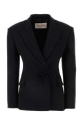 Valentino Garavani Fiocco Blazer — Black