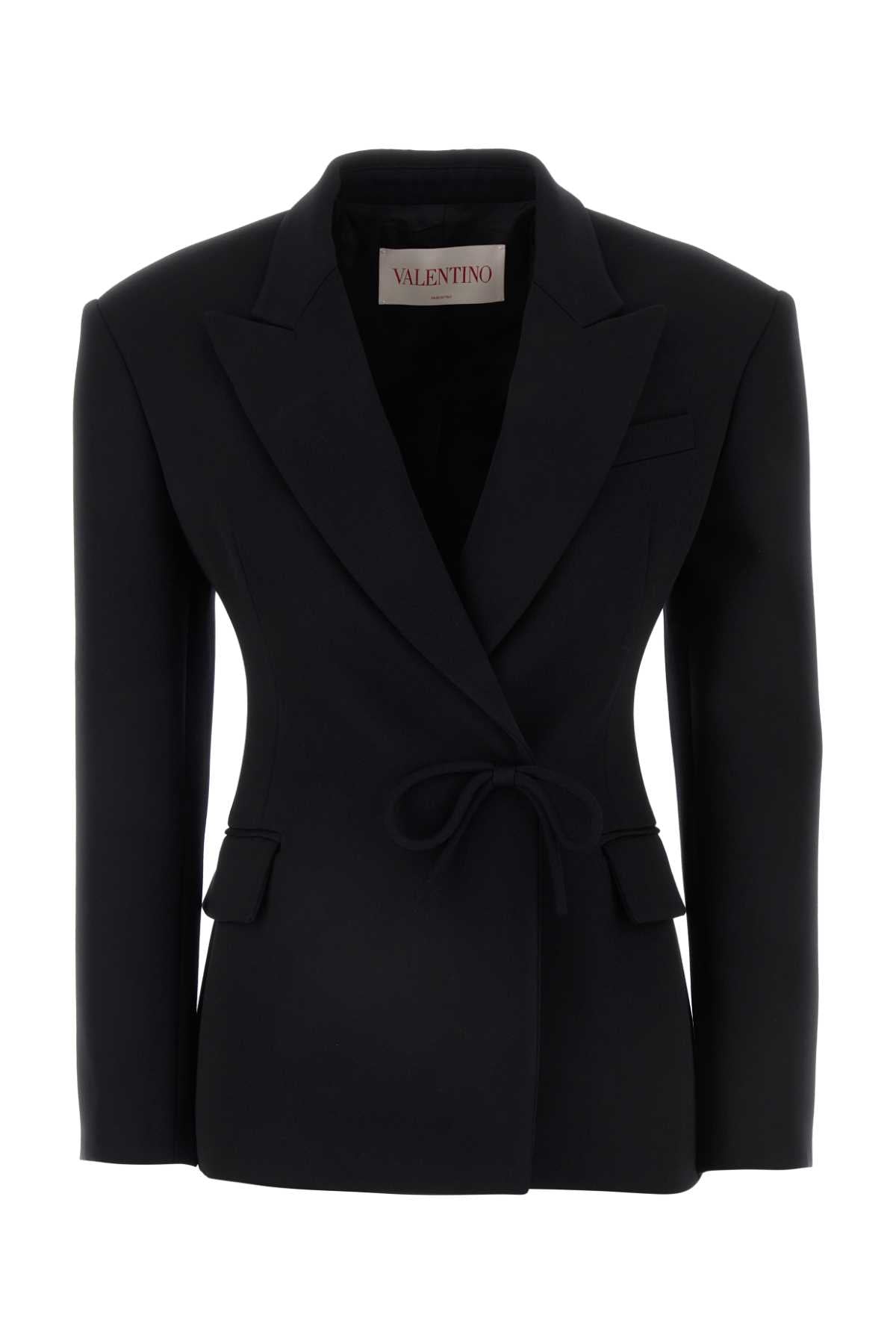 Valentino Garavani Fiocco Blazer — Black