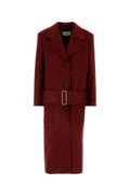 Ferragamo Caban Coat — Red