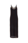 Fendi Tulle Dress — Navy