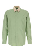 Fendi Poplin Shirt — Green