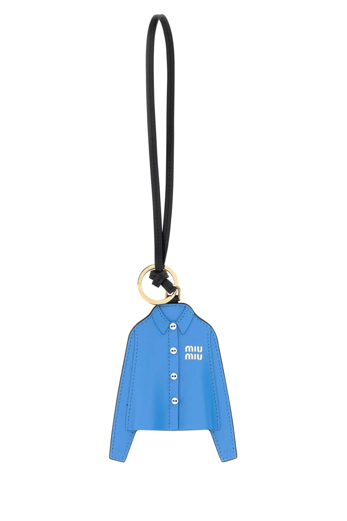 Miu Miu Aventure Key Case — Blue