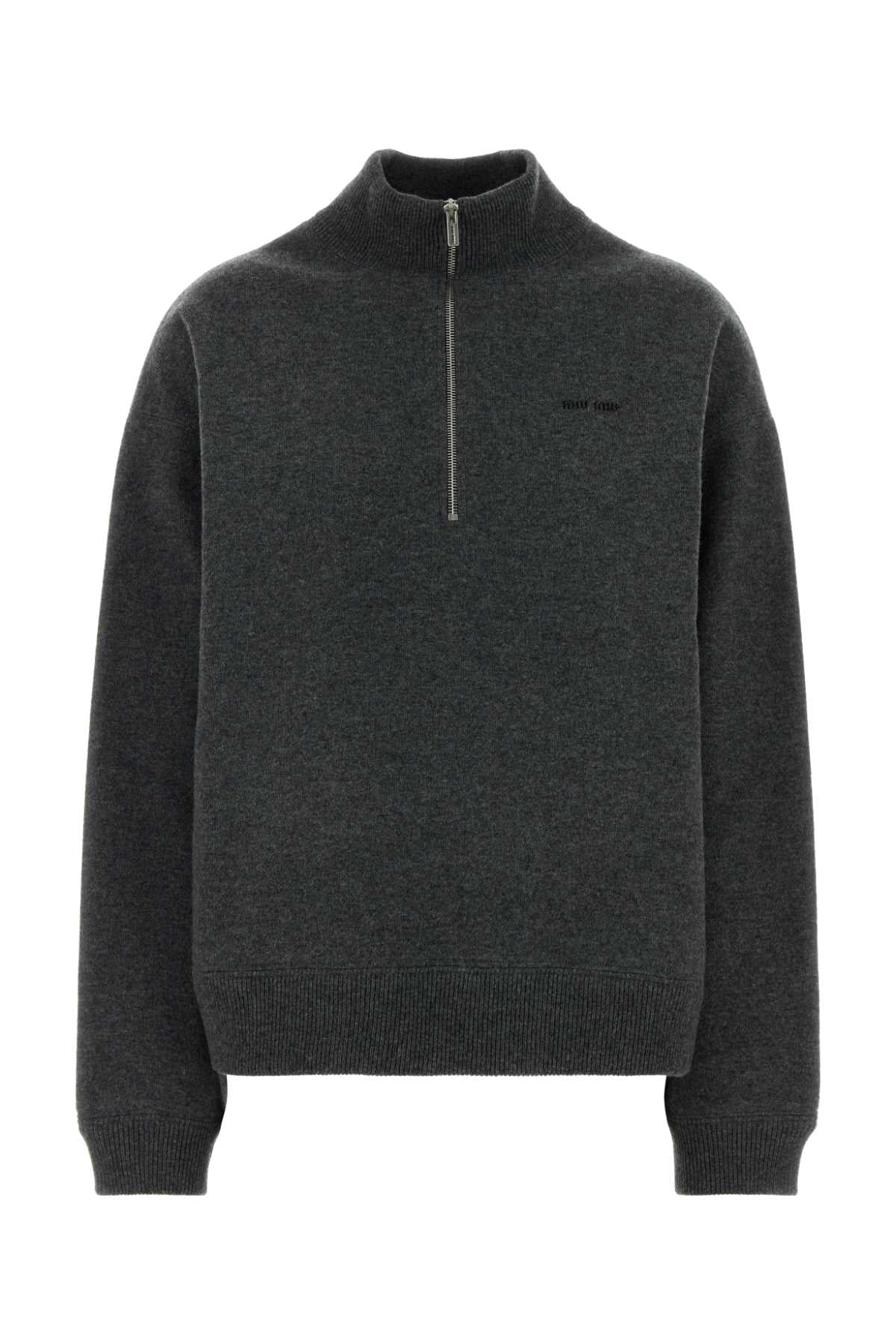Miu Miu Maglieria Sweater — Gray