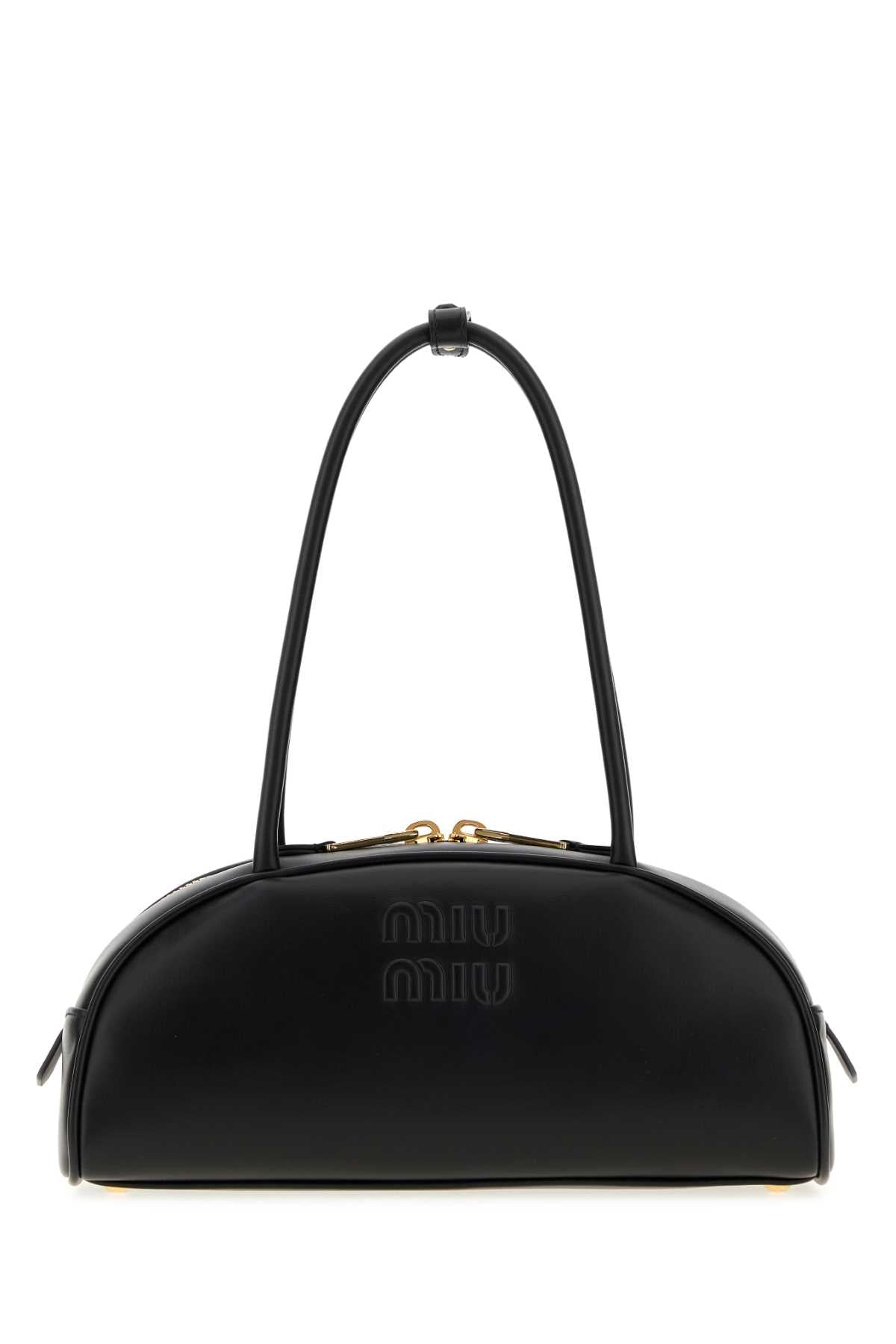 Miu Miu Shoulder Bag — Black