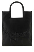 MCM Nappa Leather Shoulder Bag — Black