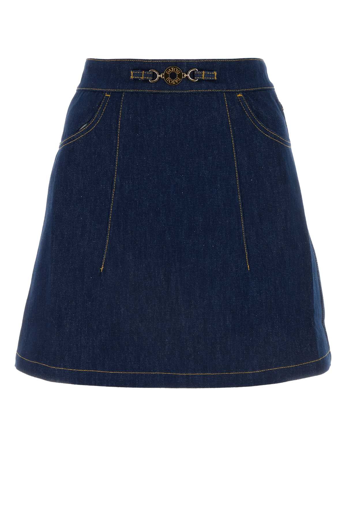 Patou GONNA Skirt — Navy