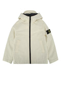 Stone Island Kids Parka Down Jacket — Beige
