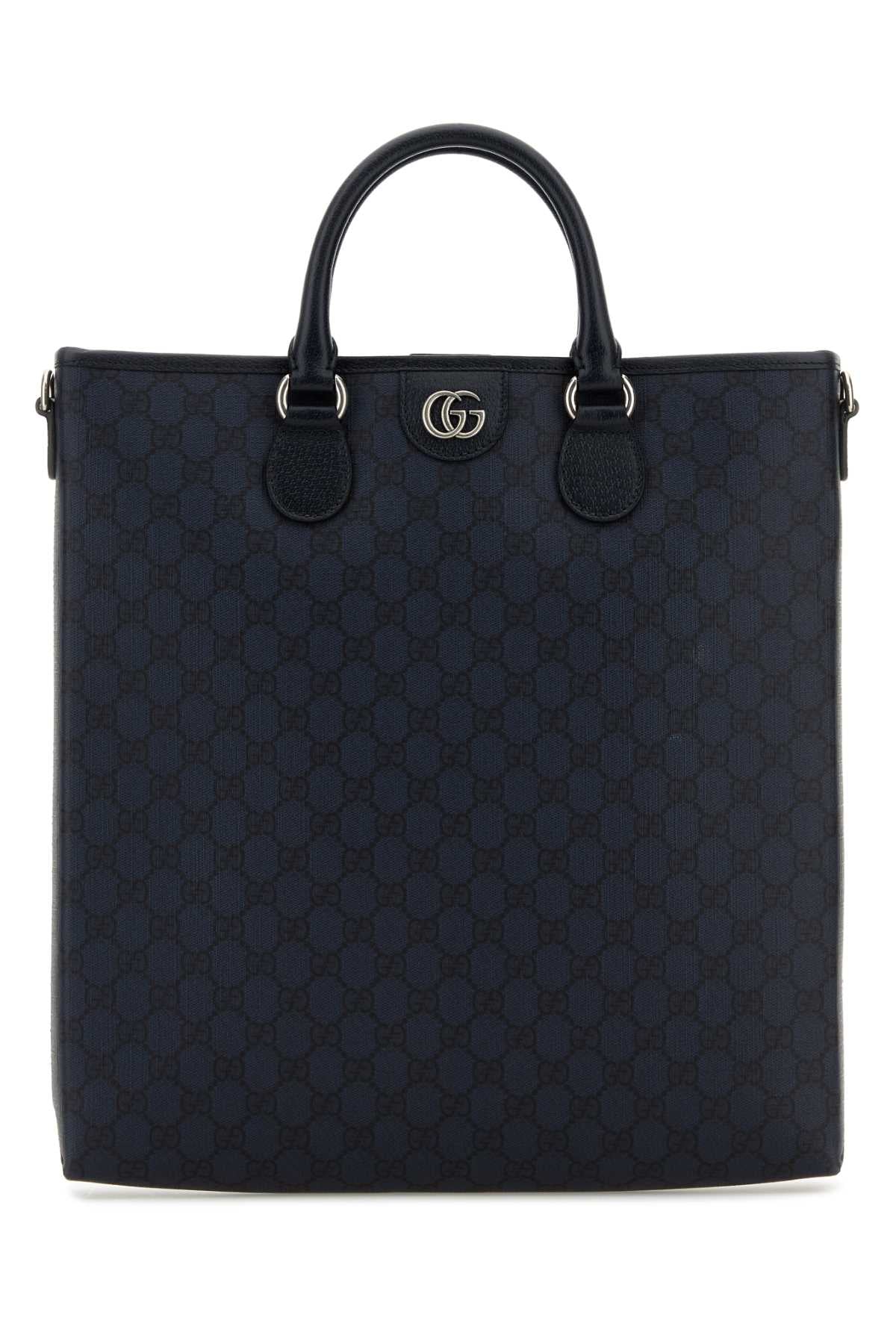 Gucci Ophidia Tote Bag — Navy