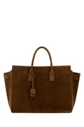 Saint Laurent Sac de Jour Tote Bag — Brown