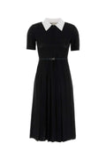 Tory Burch Monogram Dress — Black