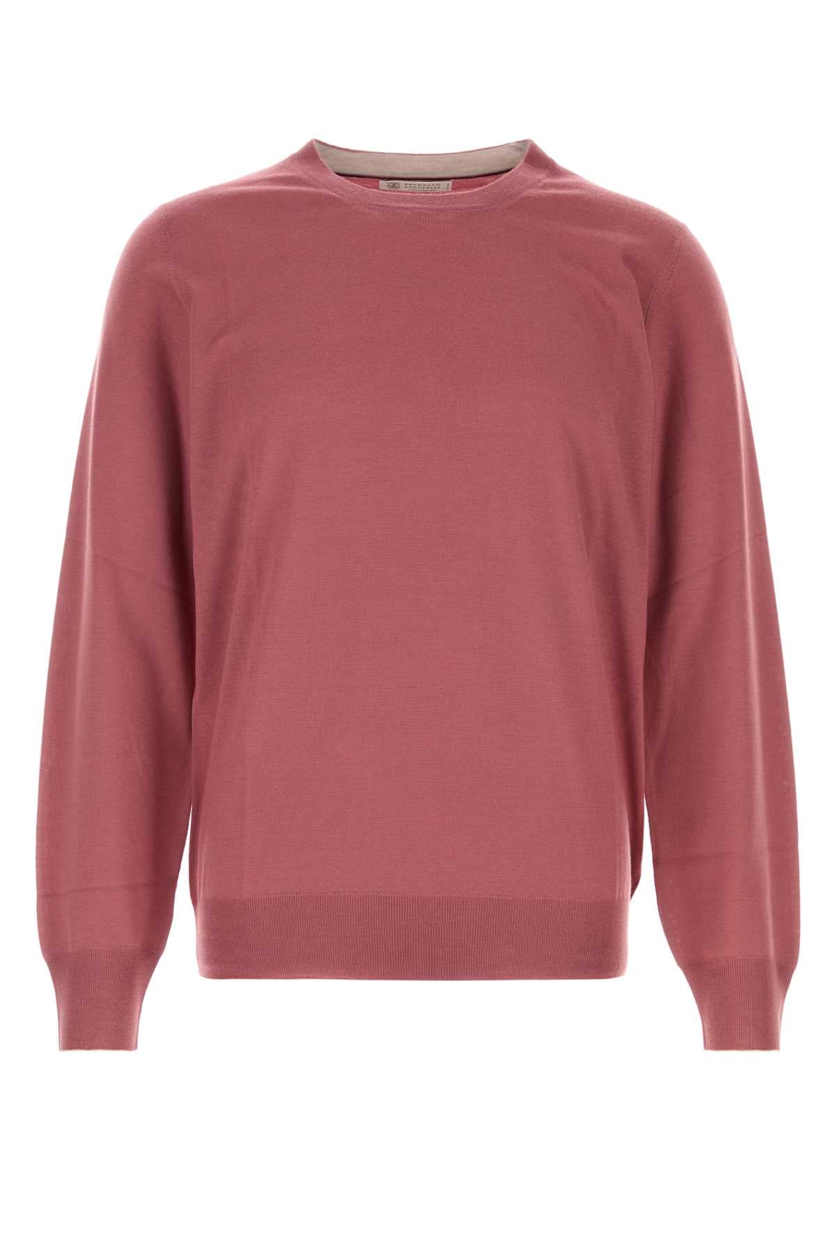Brunello Cucinelli Lunga Sweater — Pink